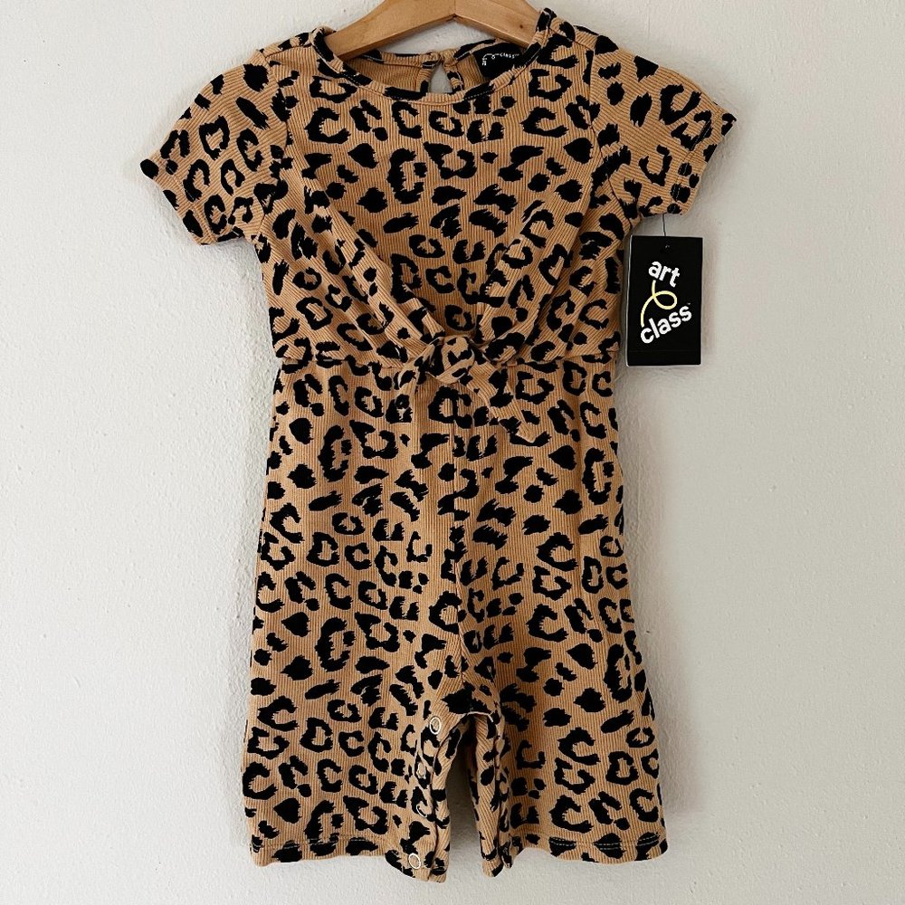 Art Class Leopard Print Jumper (NWT)